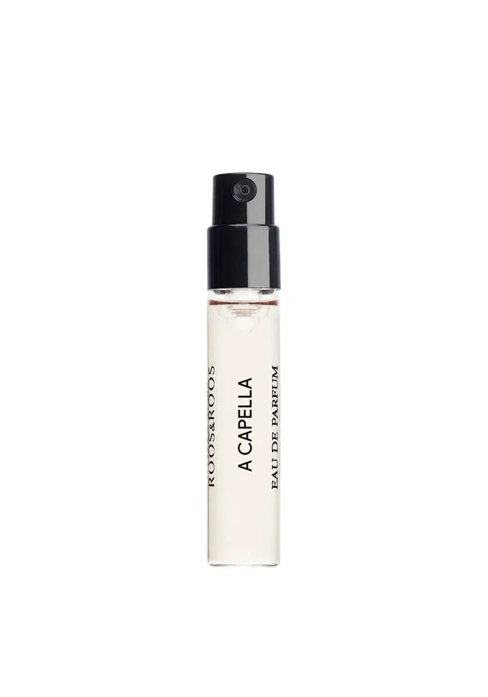 official perfume sample Roos & Roos A Capella 2ml 0.06 oz. perfume tester