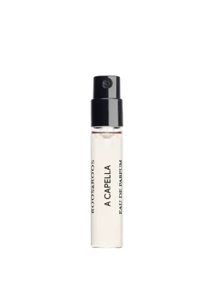 official perfume sample Roos & Roos A Capella 2ml 0.06 oz. perfume tester
