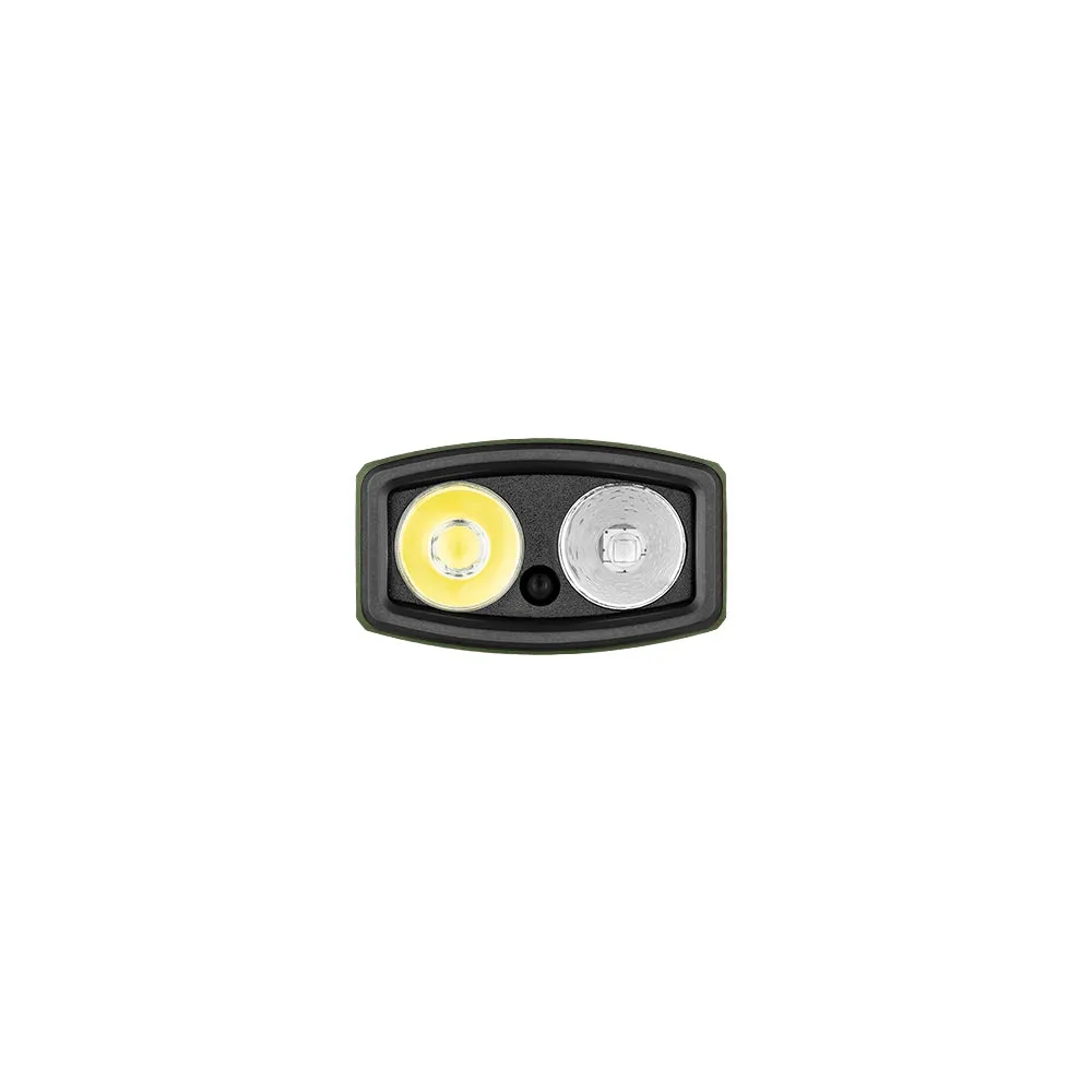 Olight Arkfeld Pro Flat Flashlight (1300 Lumen LED Light, Laser, and UV Light)
