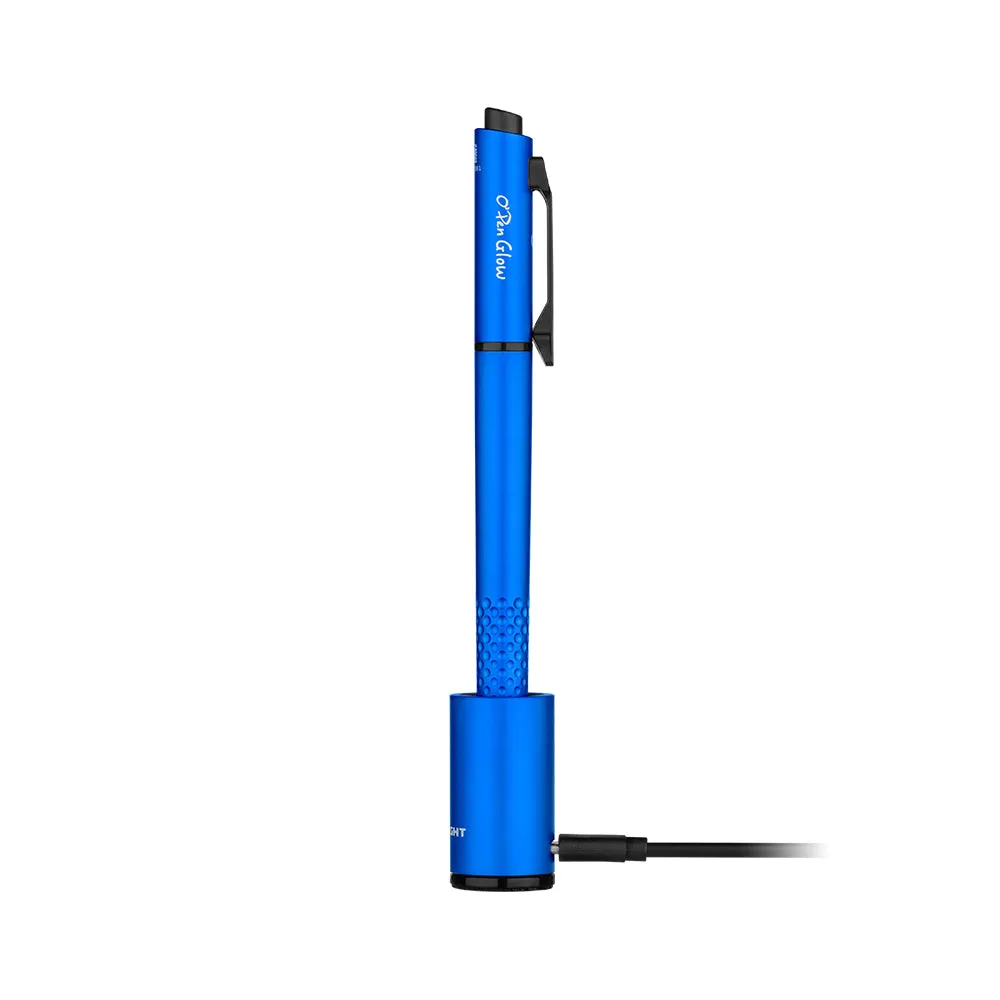 Olight Open Glow Max.120 Lumens Rechargeable EDC Penlight with Green Laser