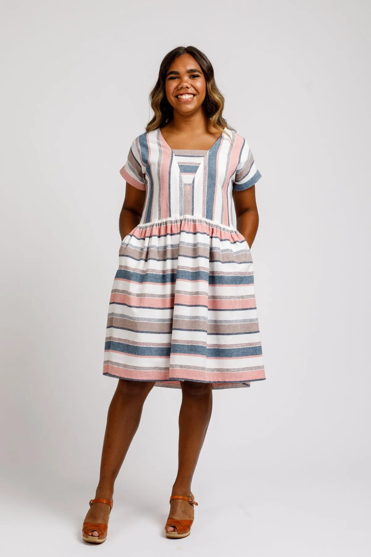 Olive dress & top pattern
