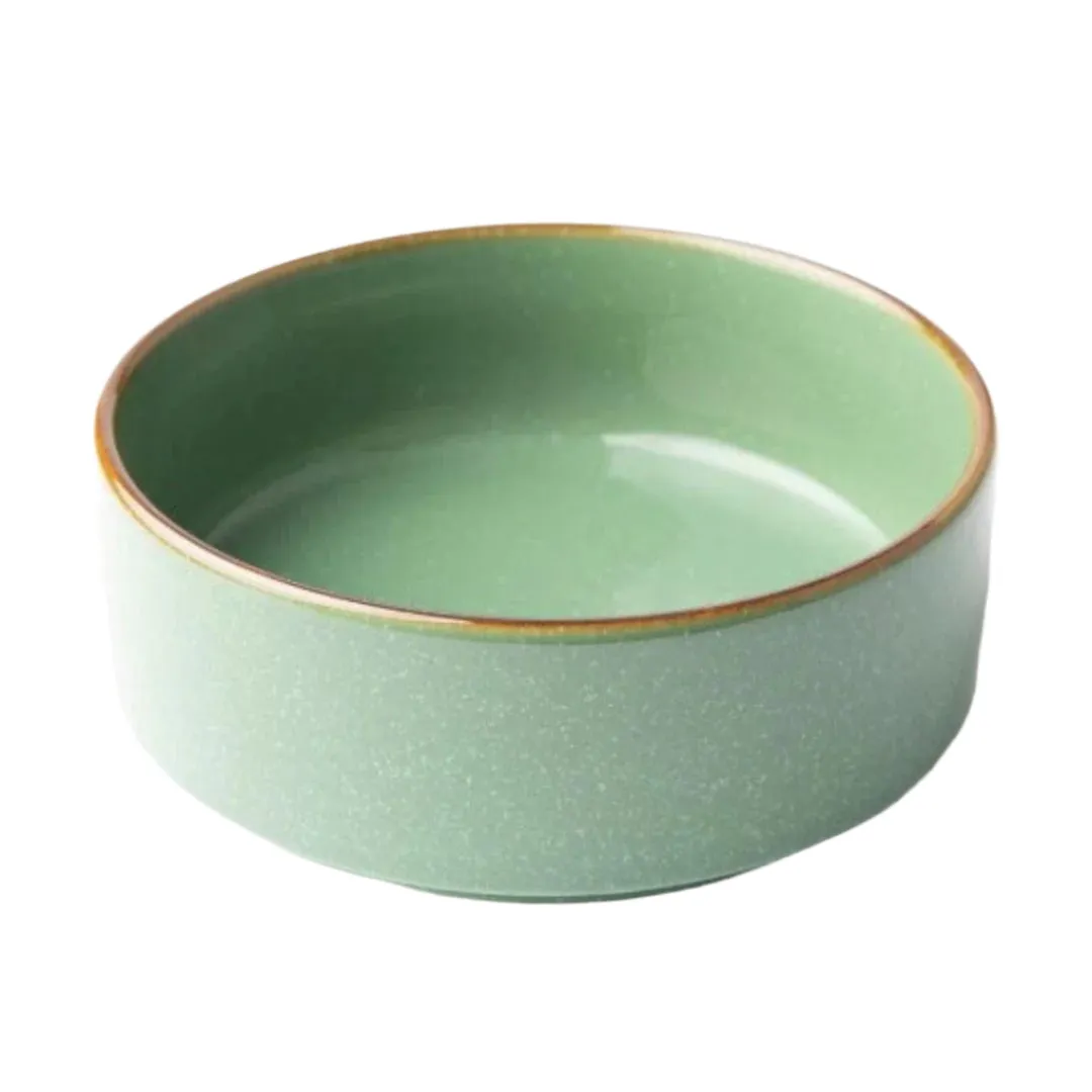 Omada Flat Stackable Cereal Bowl Green 15cm OM-0000038