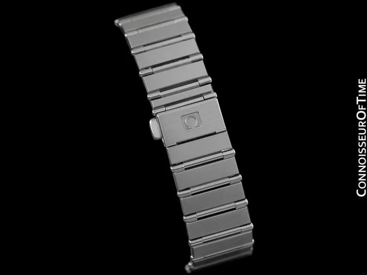 Omega Constellation Mens 35mm Watch, Quartz, Date - Brushed Stainless Steel