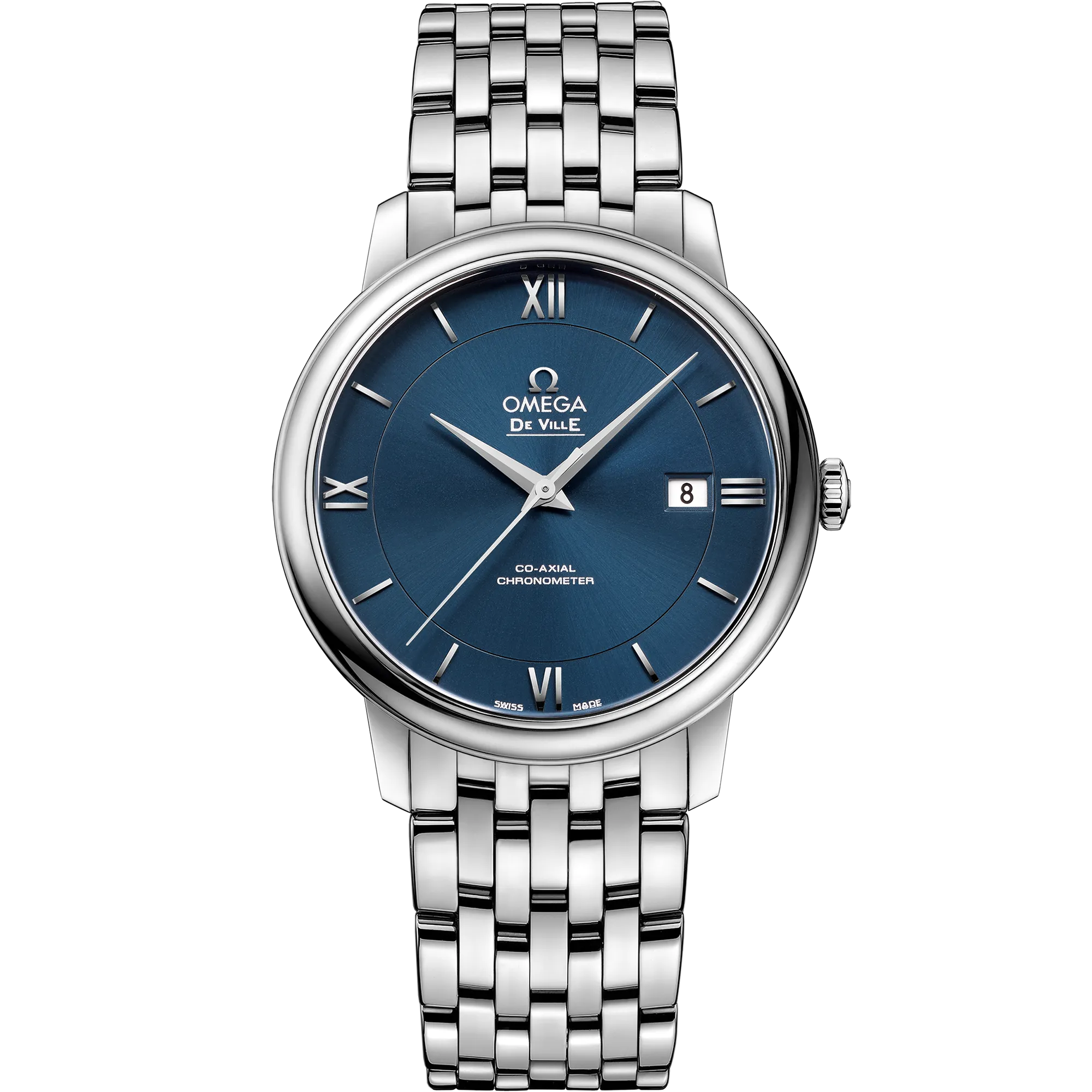 Omega De Ville Prestige 39.5mm steel on steel
