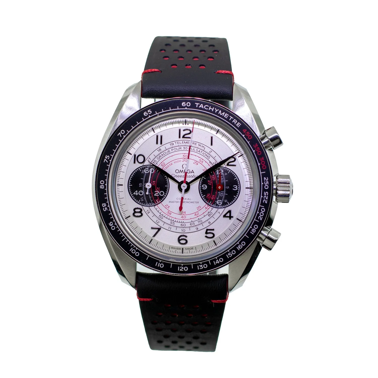 Omega Speedmaster Chronoscope Co‑Axial Master Chronometer 43mm Stainless Steel Silver Arabic 329.32.43.51.02.001