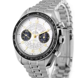 Omega Speedmaster Chronoscope Co‑Axial Master Chronometer 43mm Steel Silver Arabic Paris 2024 Special Edition 522.30.43.51.02.001