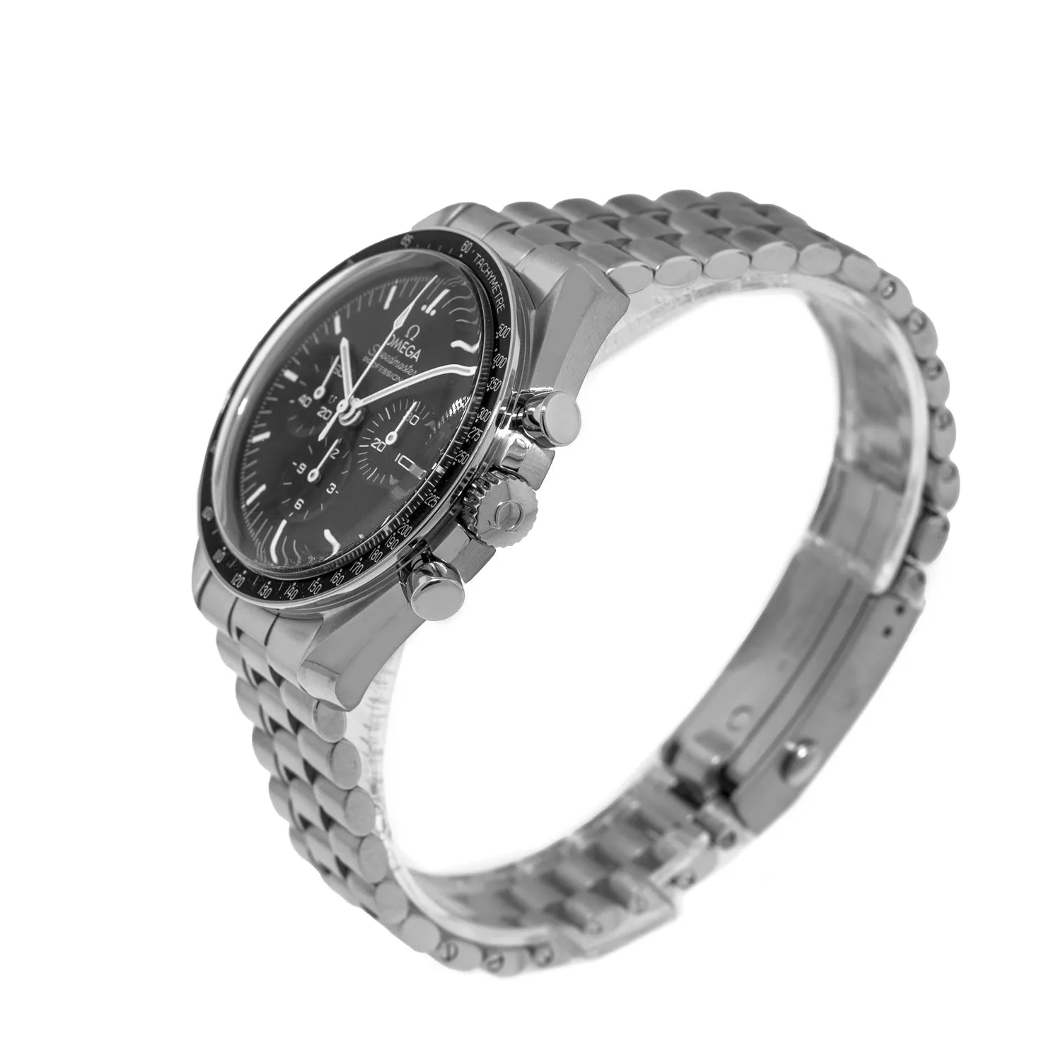 Omega Speedmaster Moonwatch Professional Chronograph 42mm Stainless Steel Black Index Dial 310.30.42.50.01.001