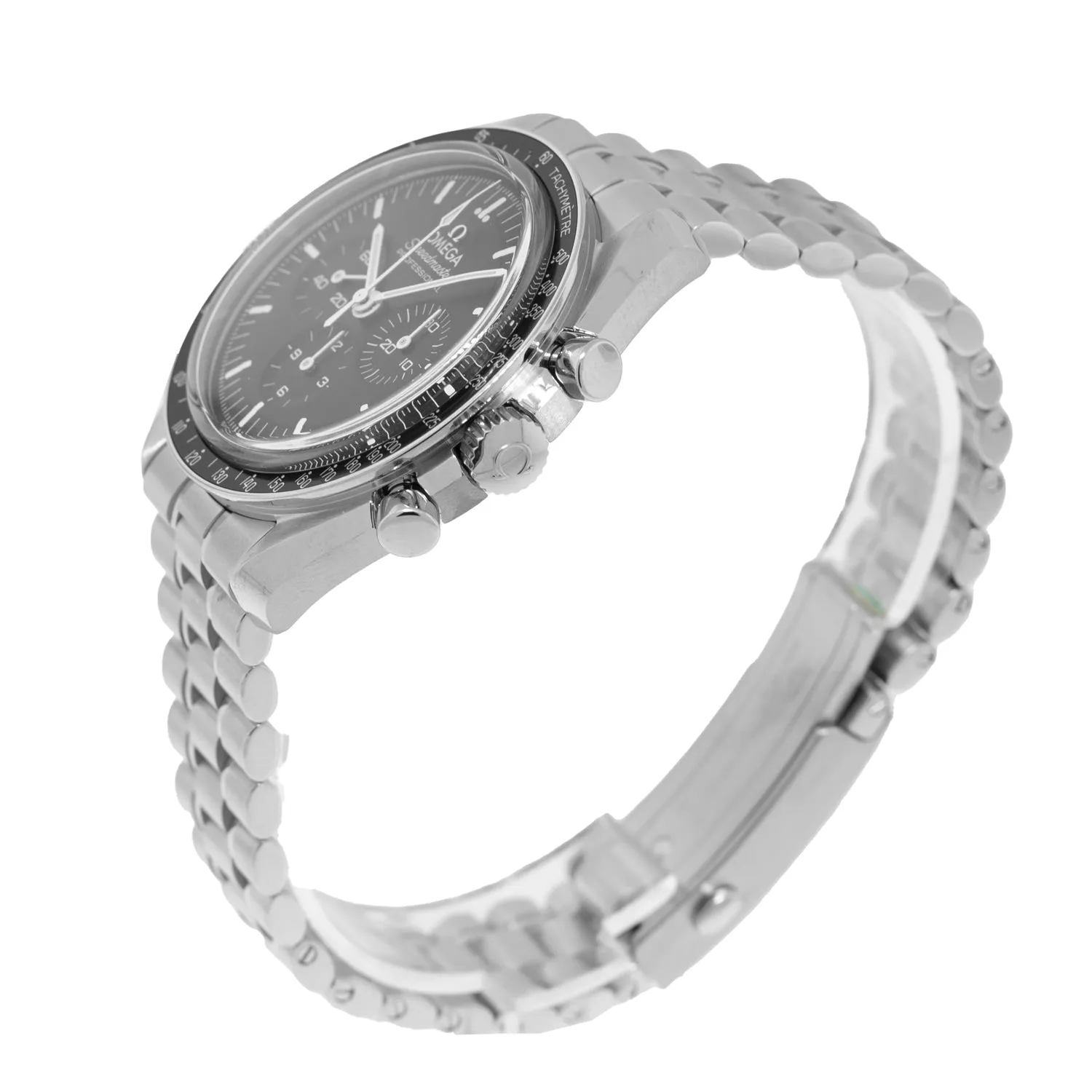 Omega Speedmaster Moonwatch Professional Chronograph 42mm Stainless Steel Black Index Dial 310.30.42.50.01.002