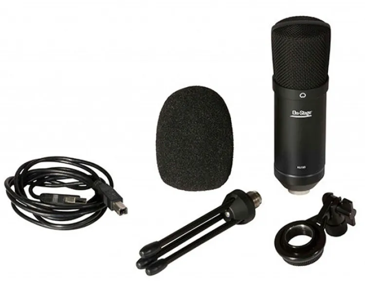 On Stage AS700 USB Large-Diaphragm Condenser Microphone