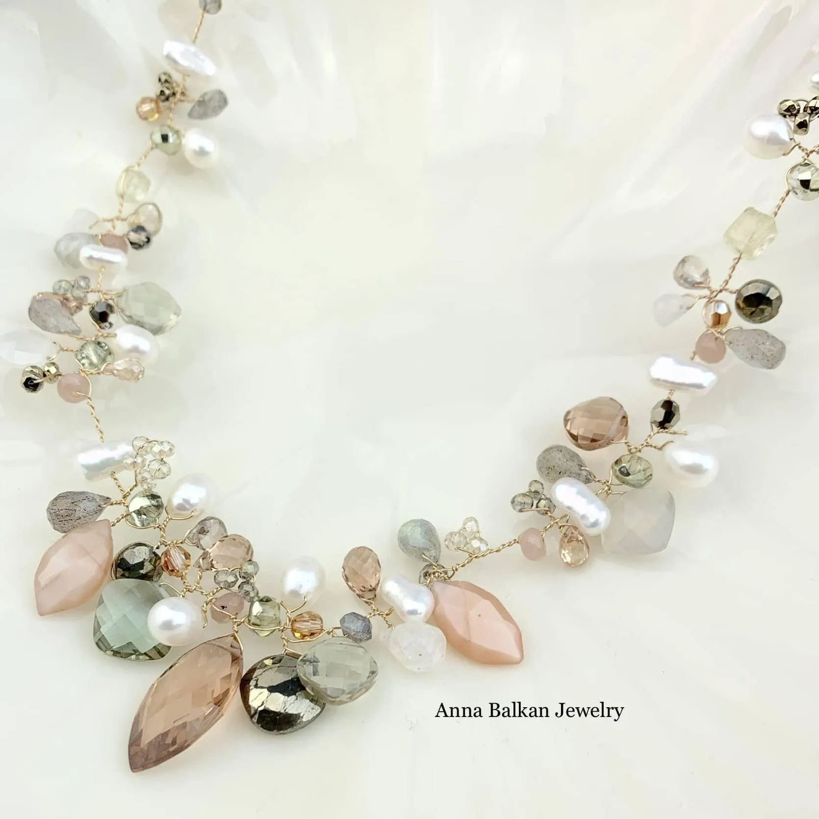 One-of-a-Kind Paris on 14k Gold Filled Twist Necklace