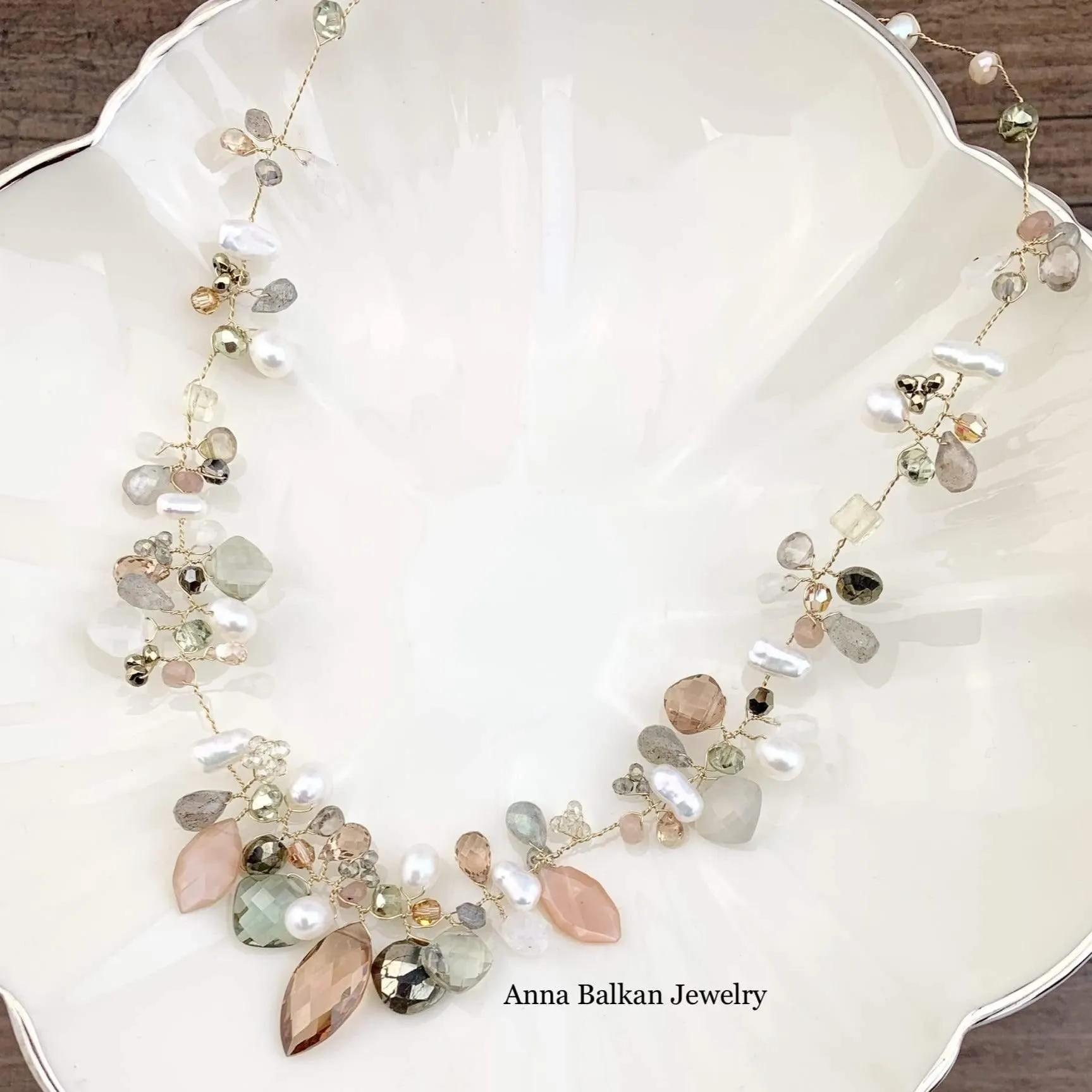 One-of-a-Kind Paris on 14k Gold Filled Twist Necklace