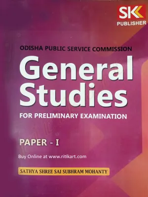 OPSC General Studies For Preliminary Examination 2022 (Paper-1)