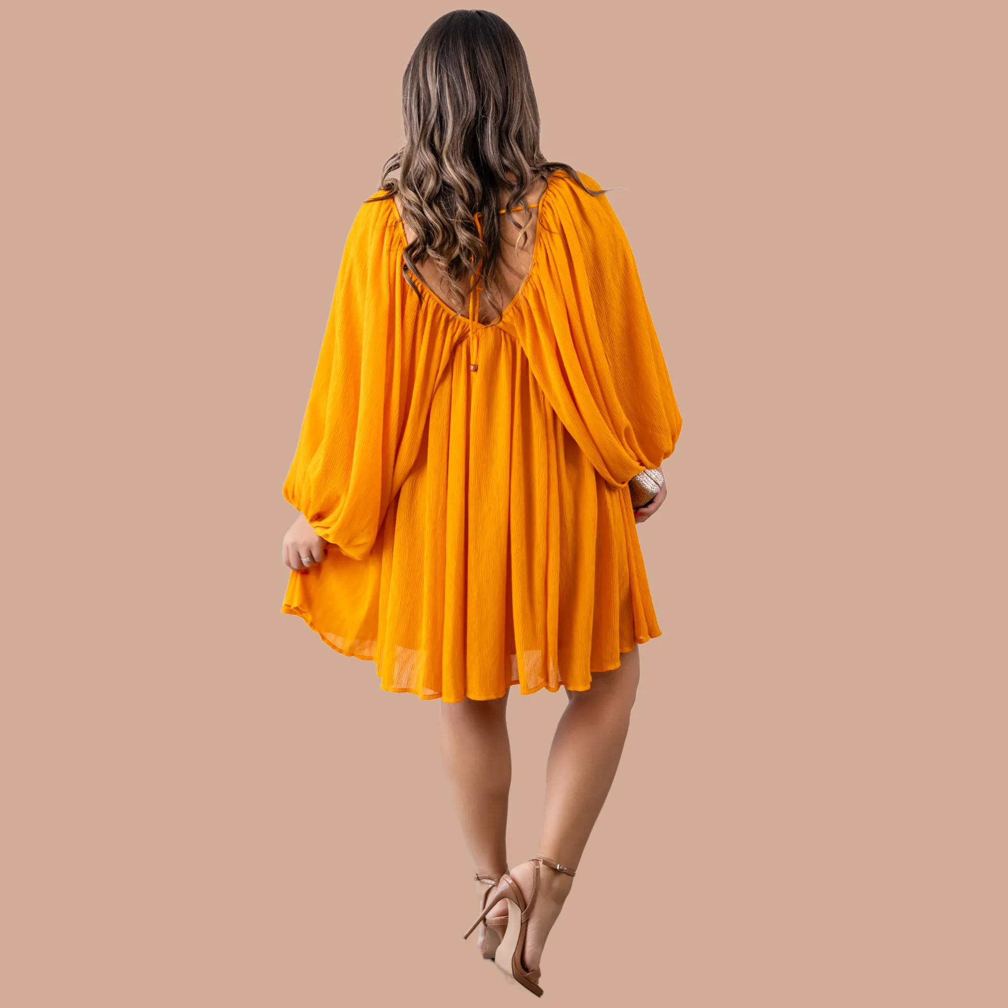 Orange You Yellow Dress