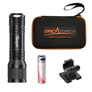 OrcaTorch D560 Dive Torch Gift Set