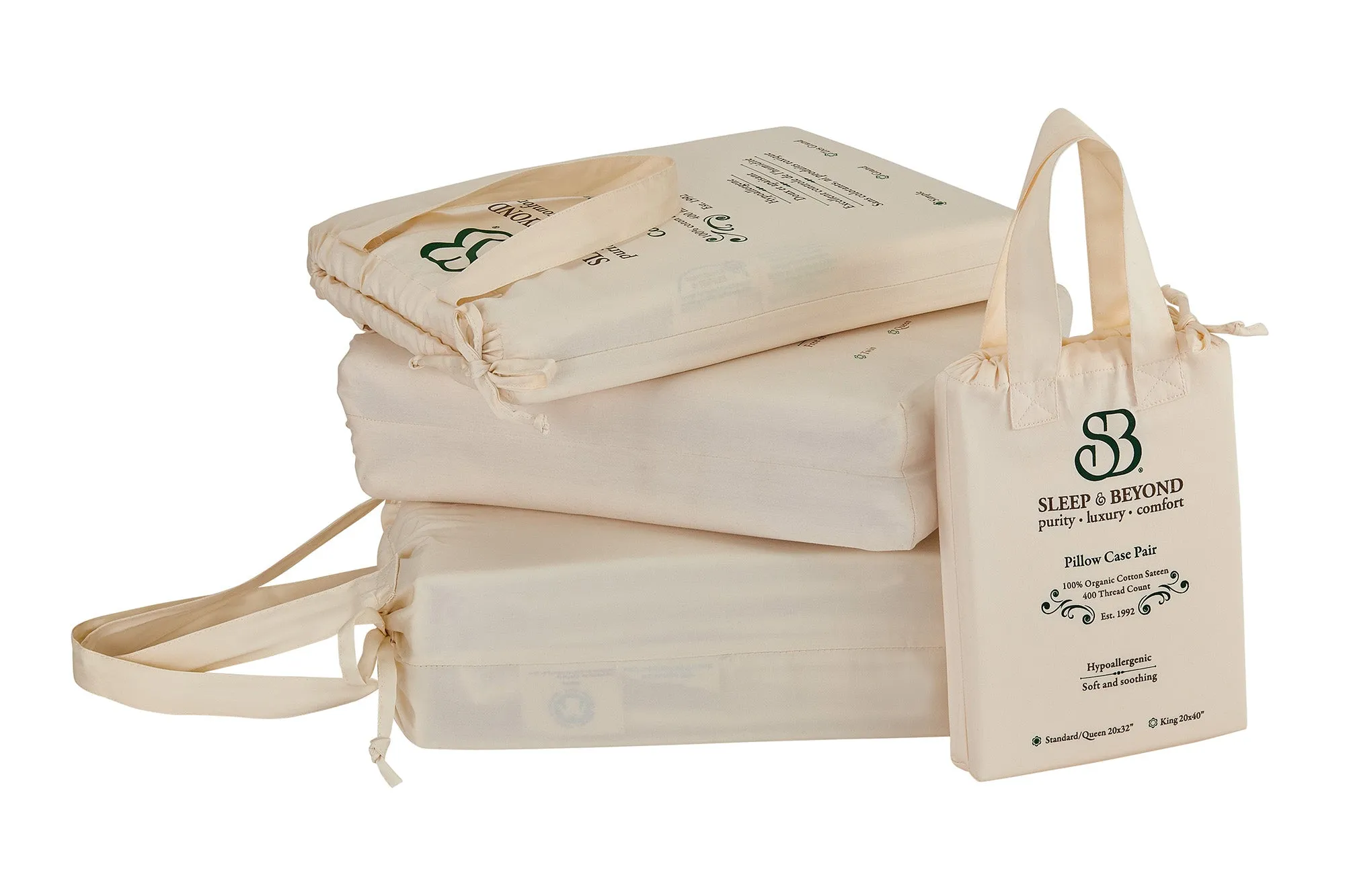Organic Cotton Sheet Set by S&B