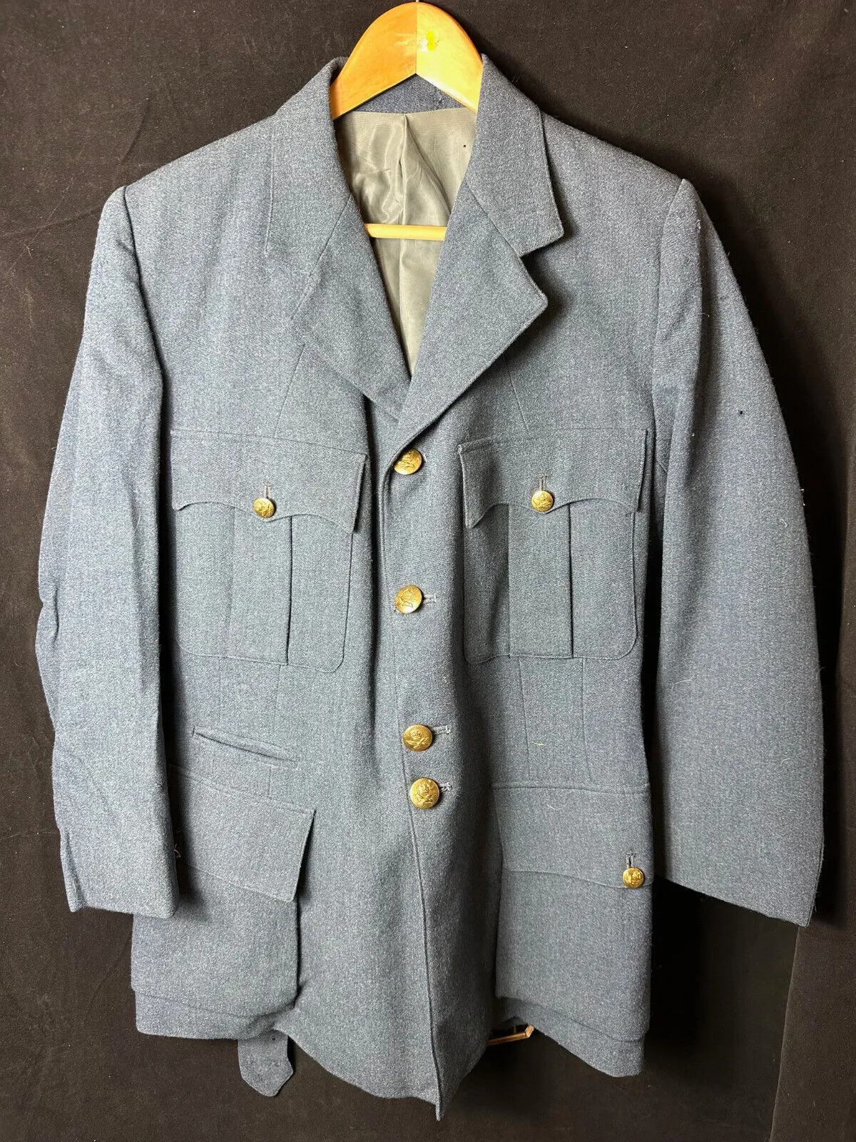 Original British RAF Airmen 4 Pocket Dress Jacket - 34" Chest