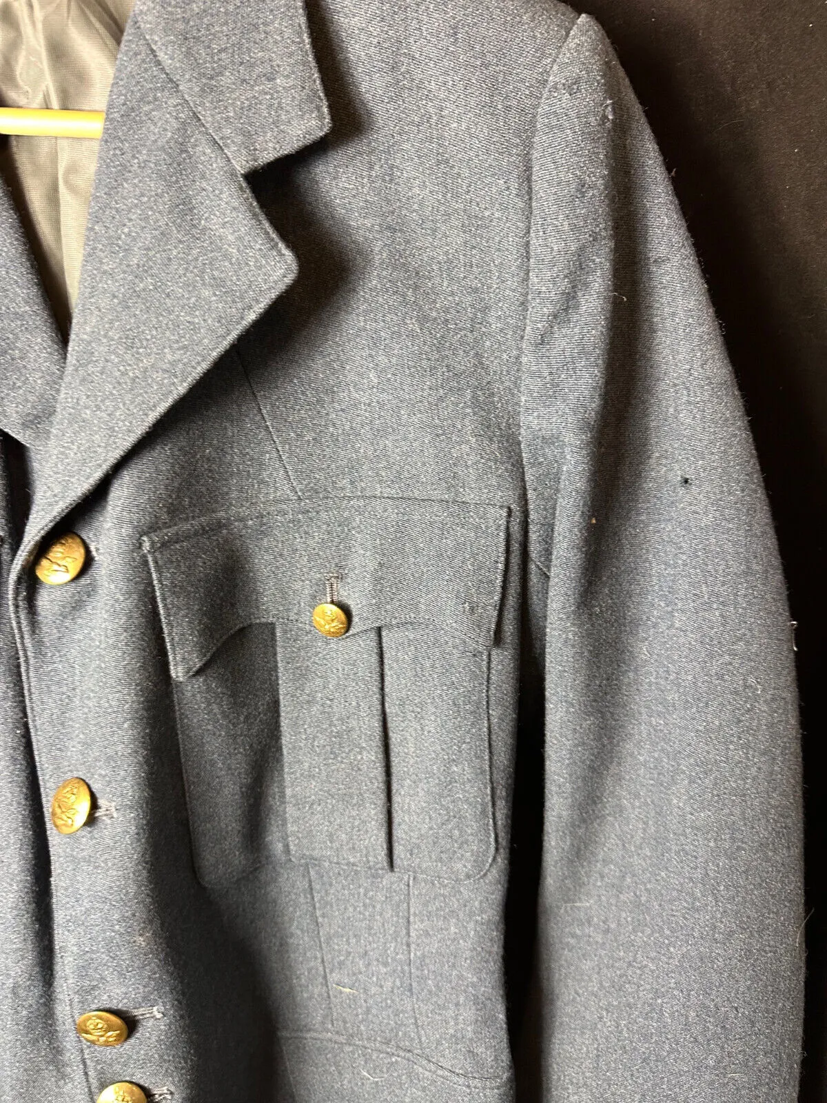 Original British RAF Airmen 4 Pocket Dress Jacket - 34" Chest