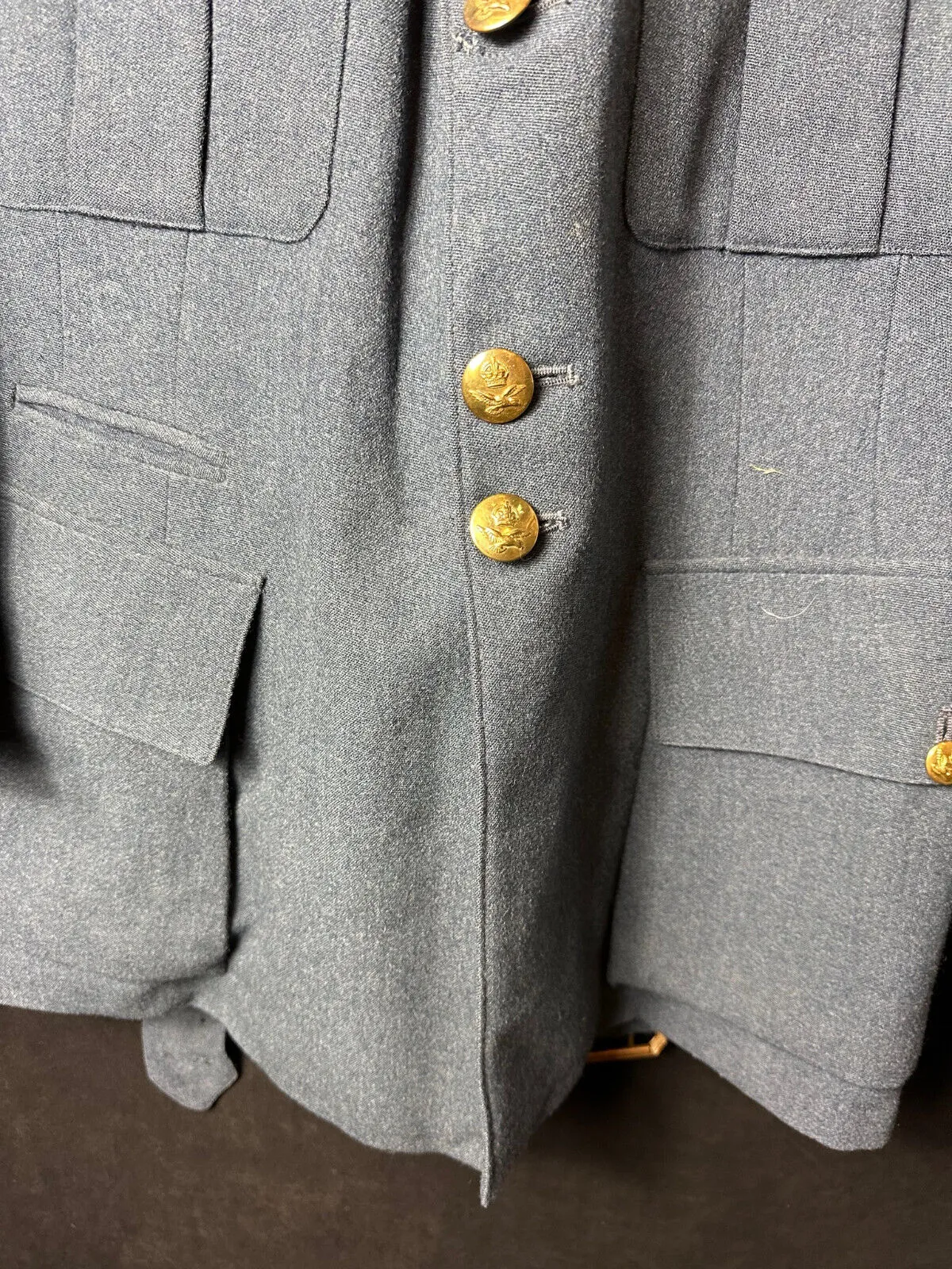 Original British RAF Airmen 4 Pocket Dress Jacket - 34" Chest