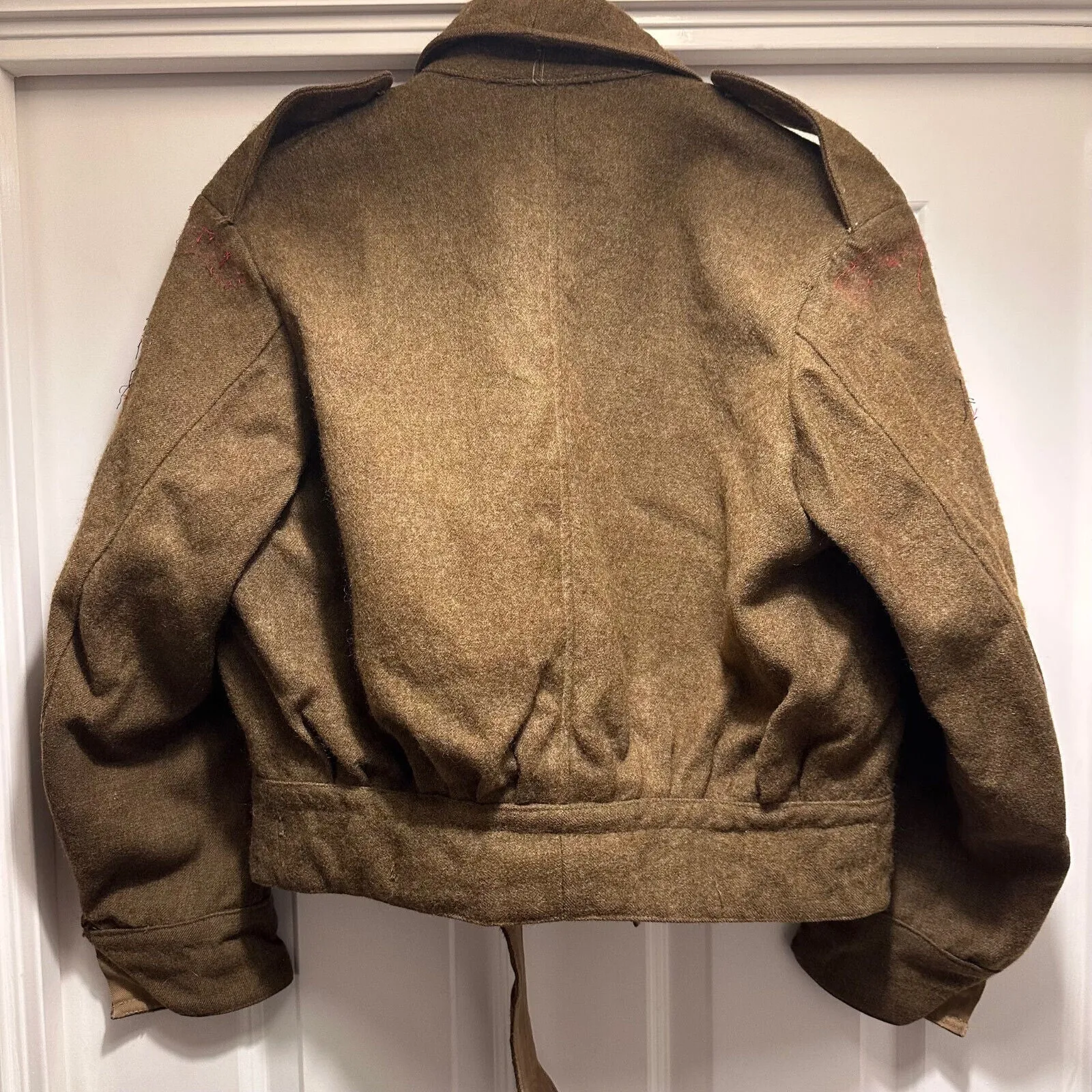 Original WW2 British Army Battledress Jacket Blouse - 43" Chest - 1939