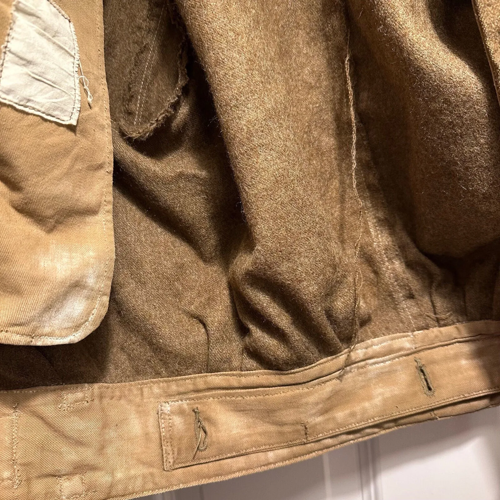 Original WW2 British Army Battledress Jacket Blouse - 43" Chest - 1939