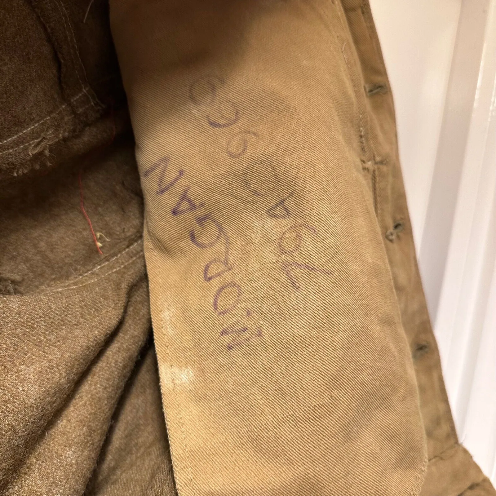 Original WW2 British Army Battledress Jacket Blouse - 43" Chest - 1939