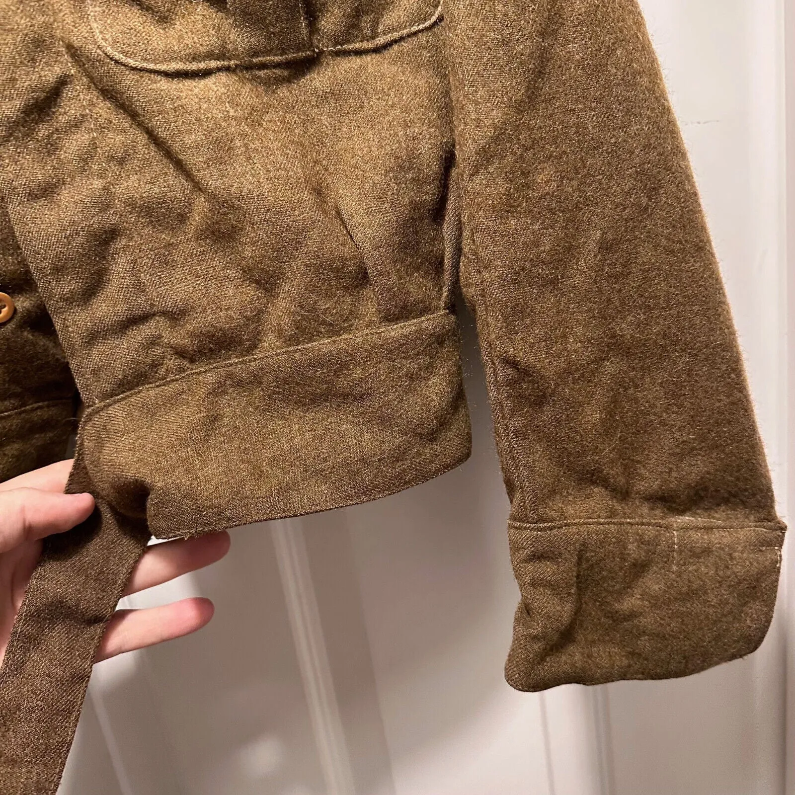 Original WW2 British Army Battledress Jacket Blouse - 43" Chest - 1939