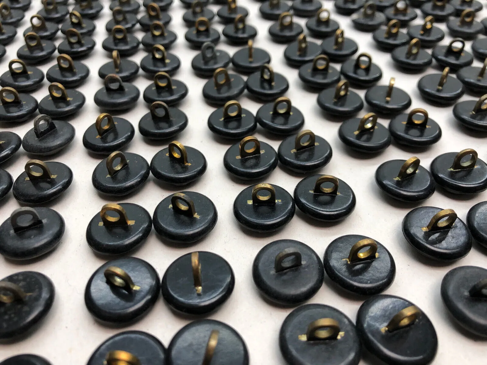 Original WW2 Kings Crown Civil Defence Uniform Buttons - Epaulettes Pocket Cuff