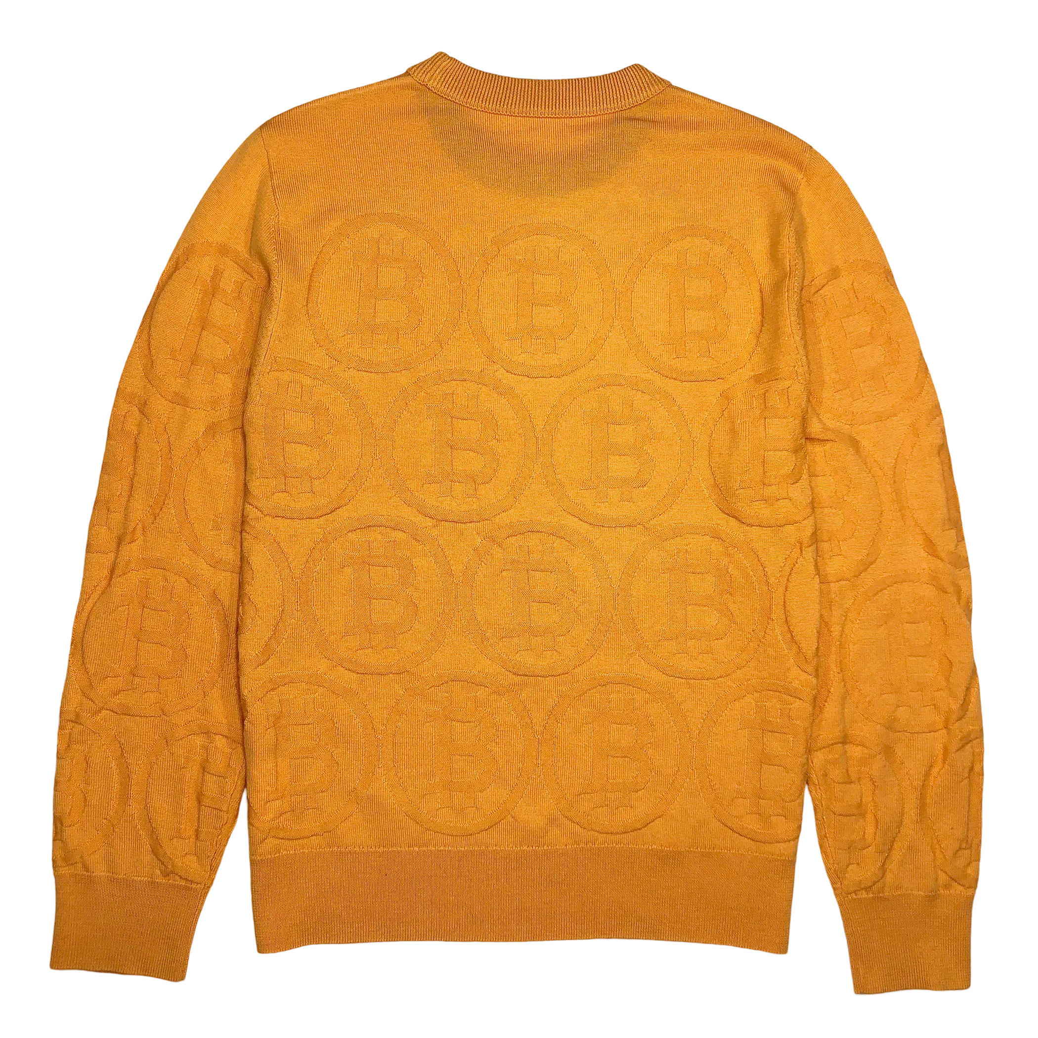 ORION BITCOIN MERINO CREW NECK PULLOVER
