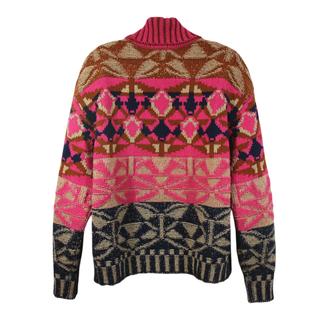 OSTIA TURTLE NECK CHUNKY SWEATER
