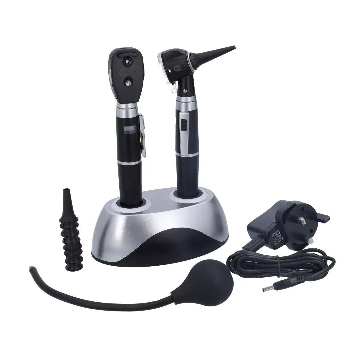 Otoscope & Ophthalmoscope Desk Set - Rechargeable