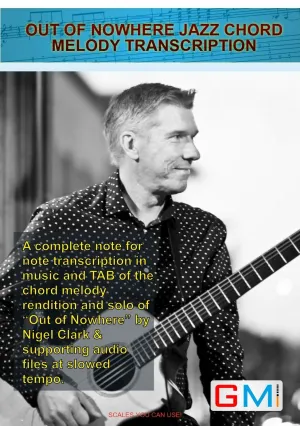Out Of Nowhere Chord Melody Solo