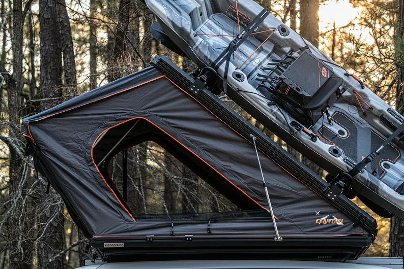 Outdoorsman XL Plus - Aluminum Clam Shell Roof Top Tent