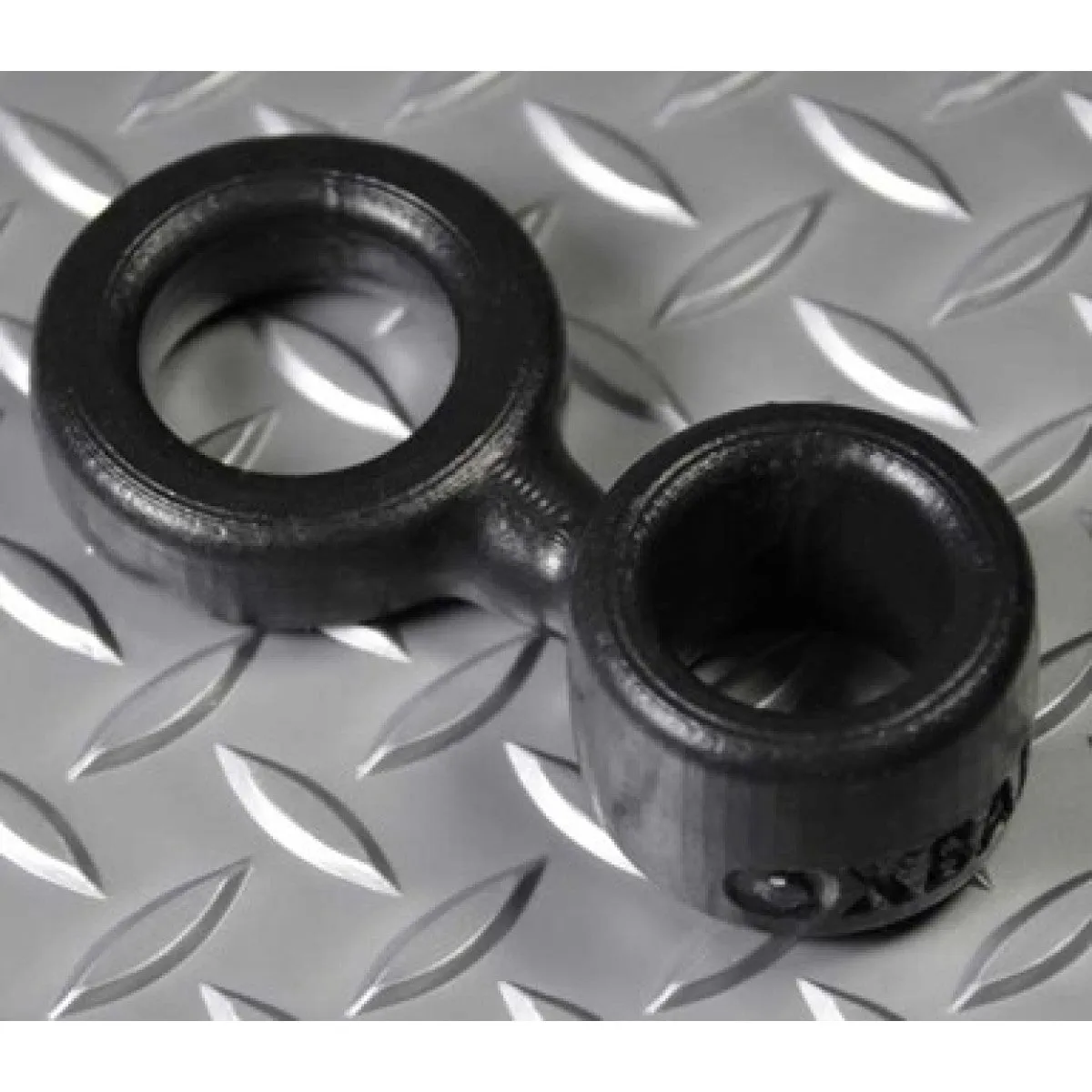 Oxballs - Low-Ball - Cockring met Ballstretcher - Zwart