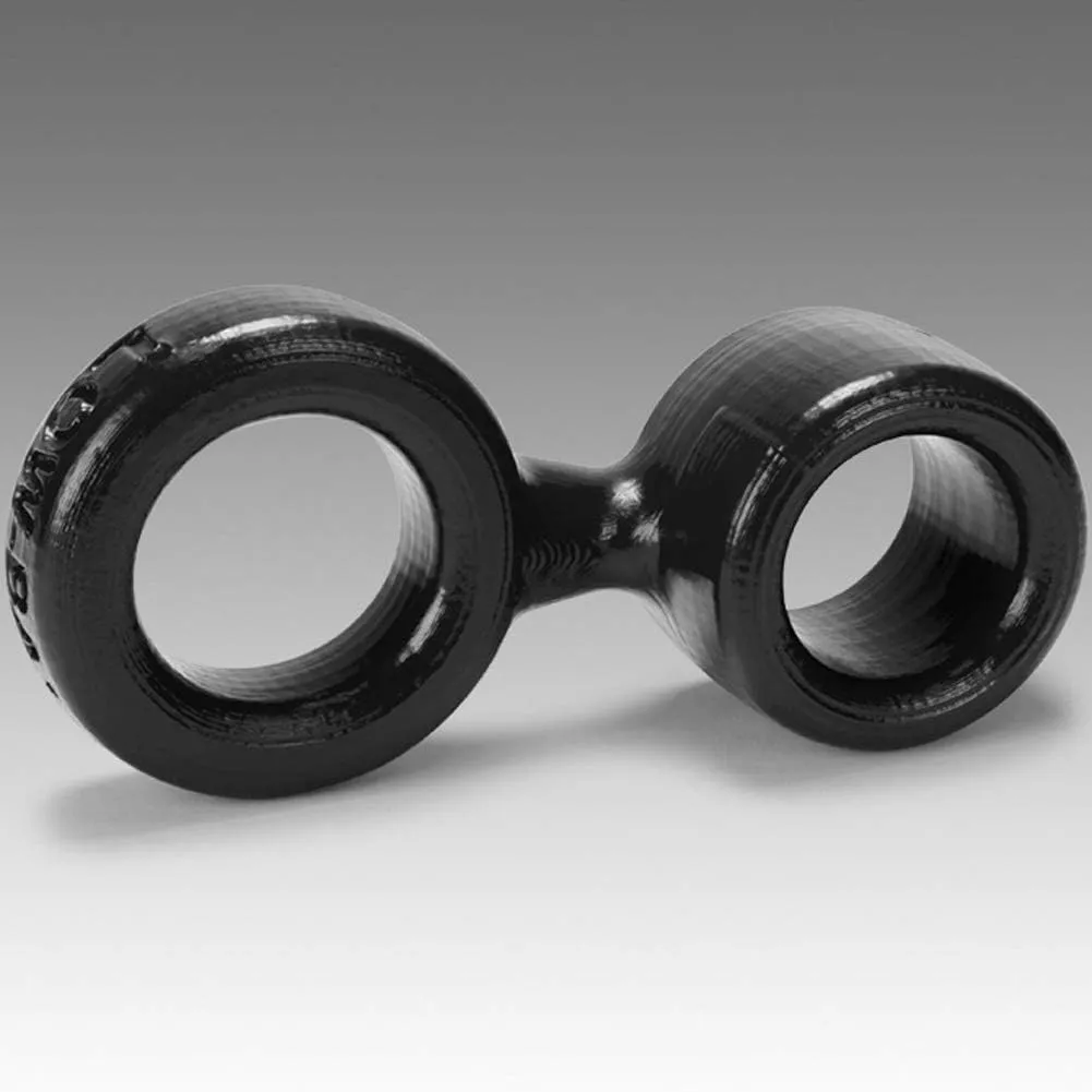 Oxballs - Low-Ball - Cockring met Ballstretcher - Zwart