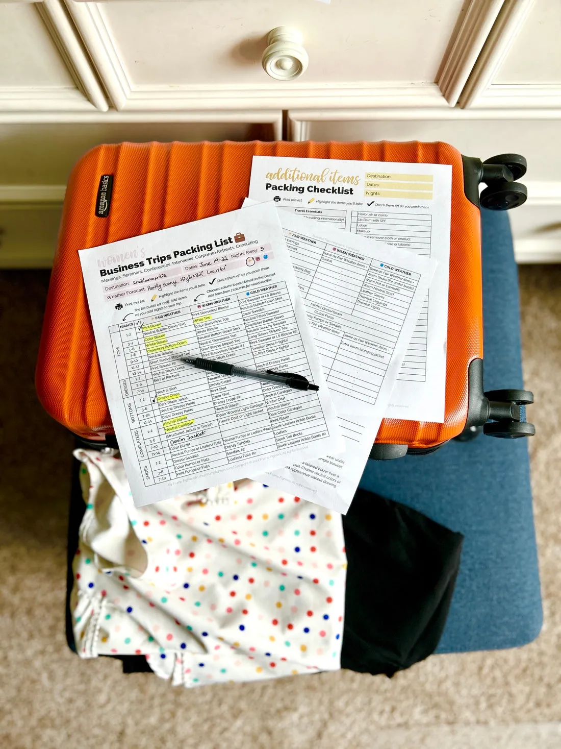 Packing Made Easy: Printable Lists for Every Trip