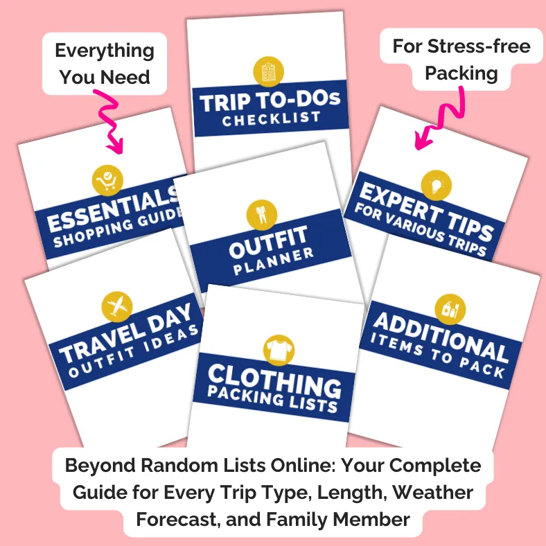 Packing Made Easy: Printable Lists for Every Trip