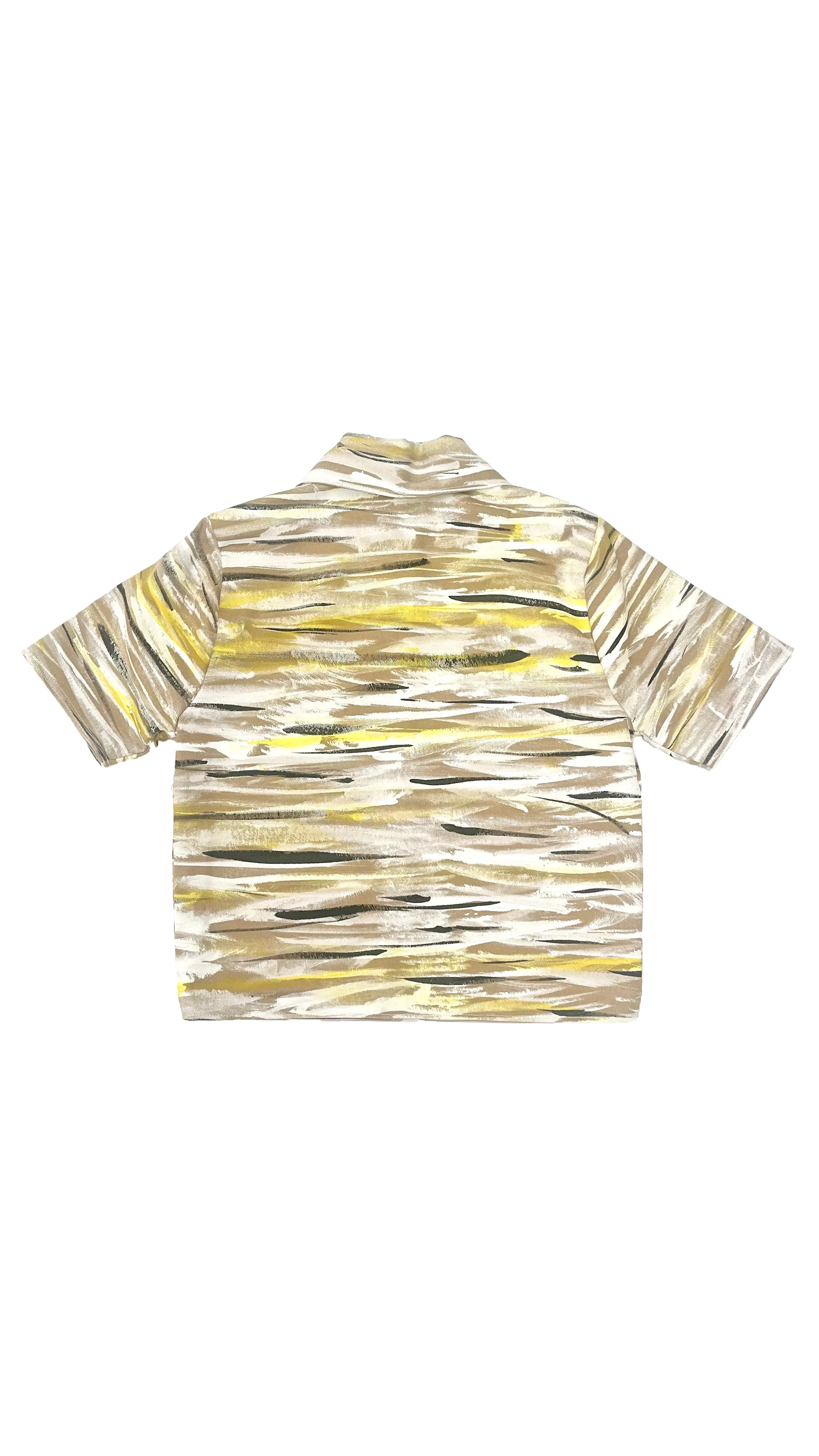 PAINT STREAK BEIGE ZIP-UP