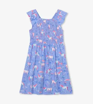 Painted Pasture Smocked Dress