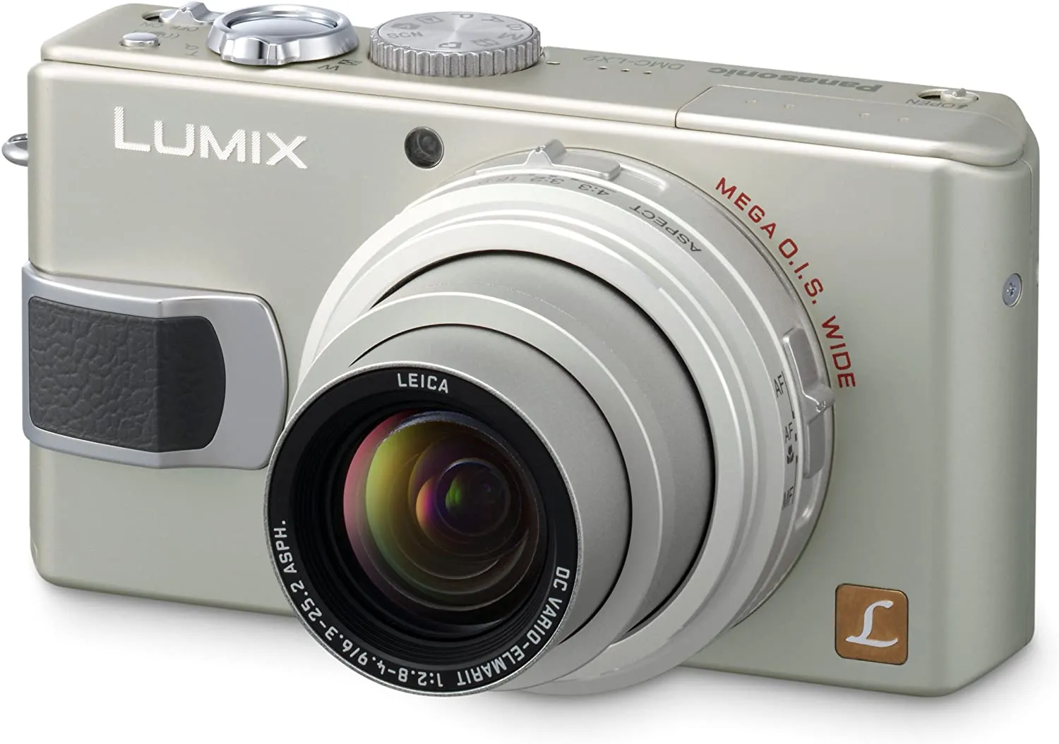Panasonic Lumix DMC-LX2 Digital Camera (Silver)