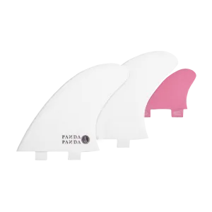Panda Twin   Trailer - White/Pink - Twin Tab