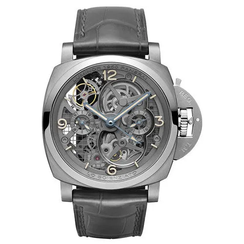 Panerai - Lo Scienziato - Luminor 1950 Tourbillon GMT Titanio