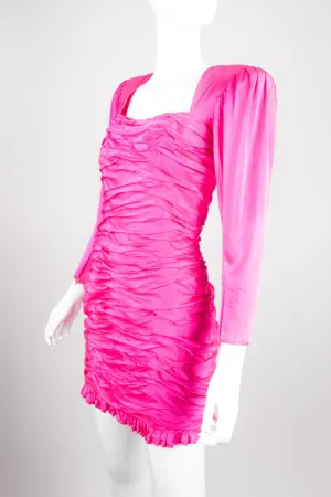 Parallèle Gathered Mini Dress