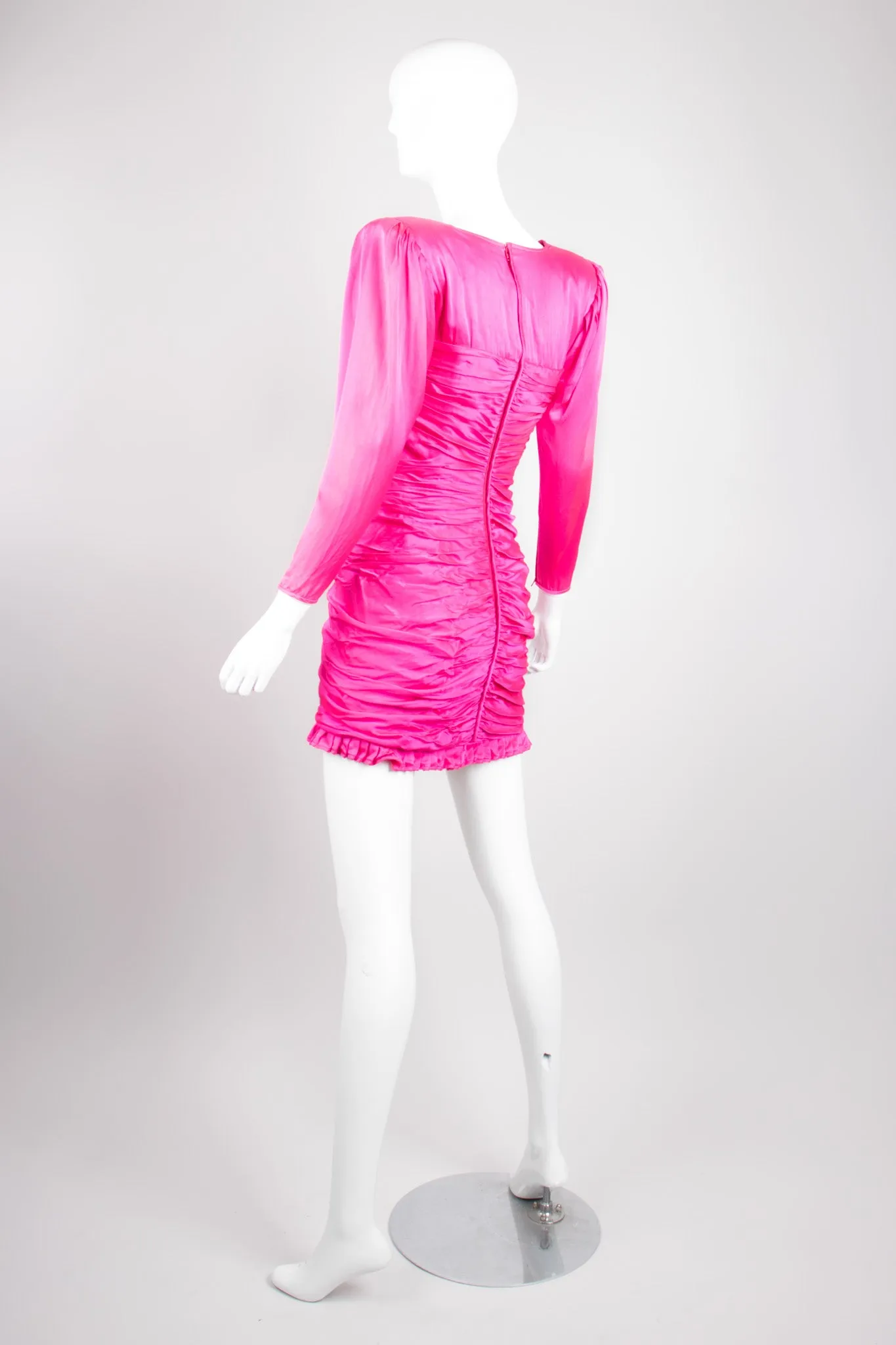 Parallèle Gathered Mini Dress