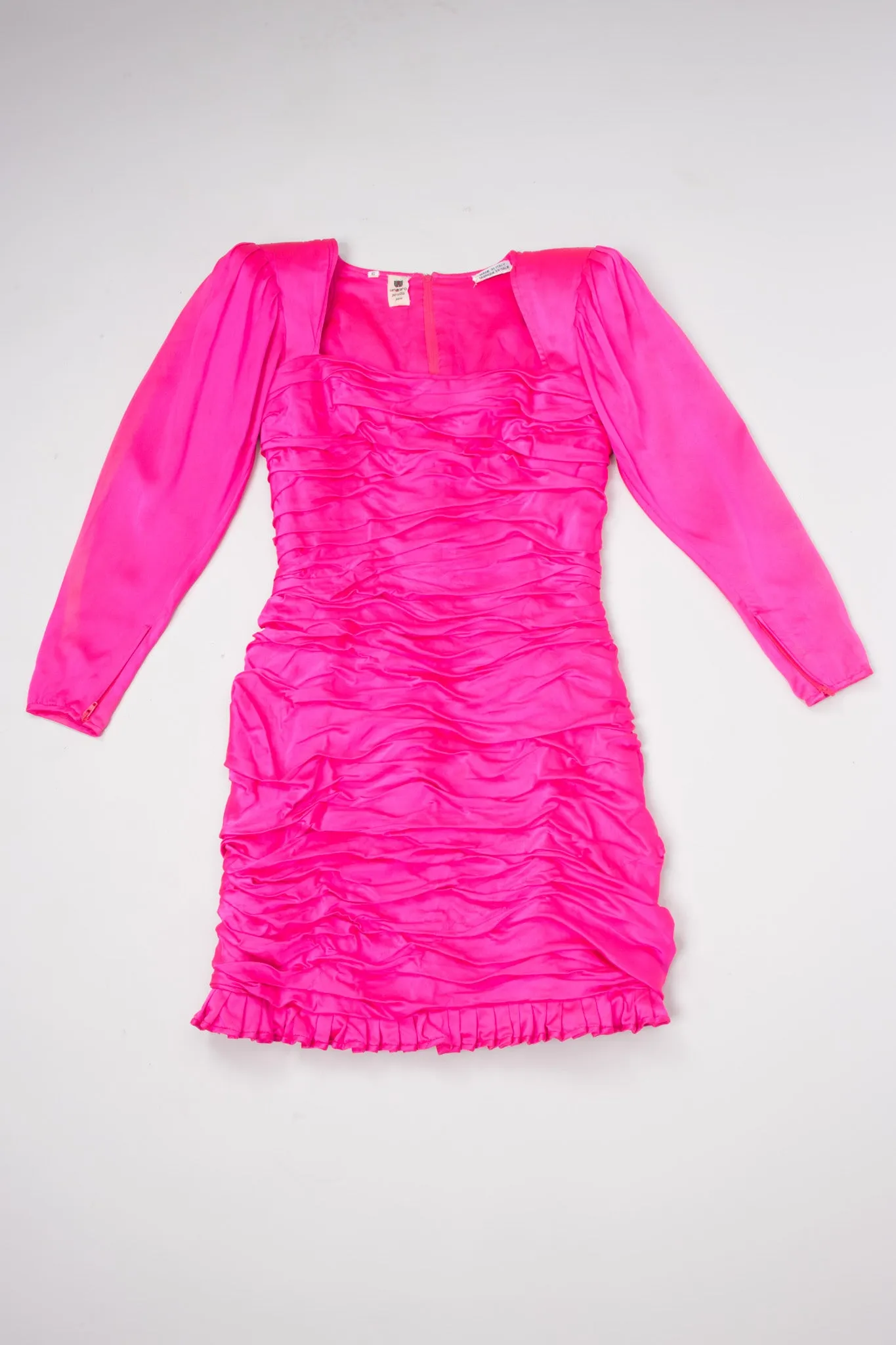 Parallèle Gathered Mini Dress