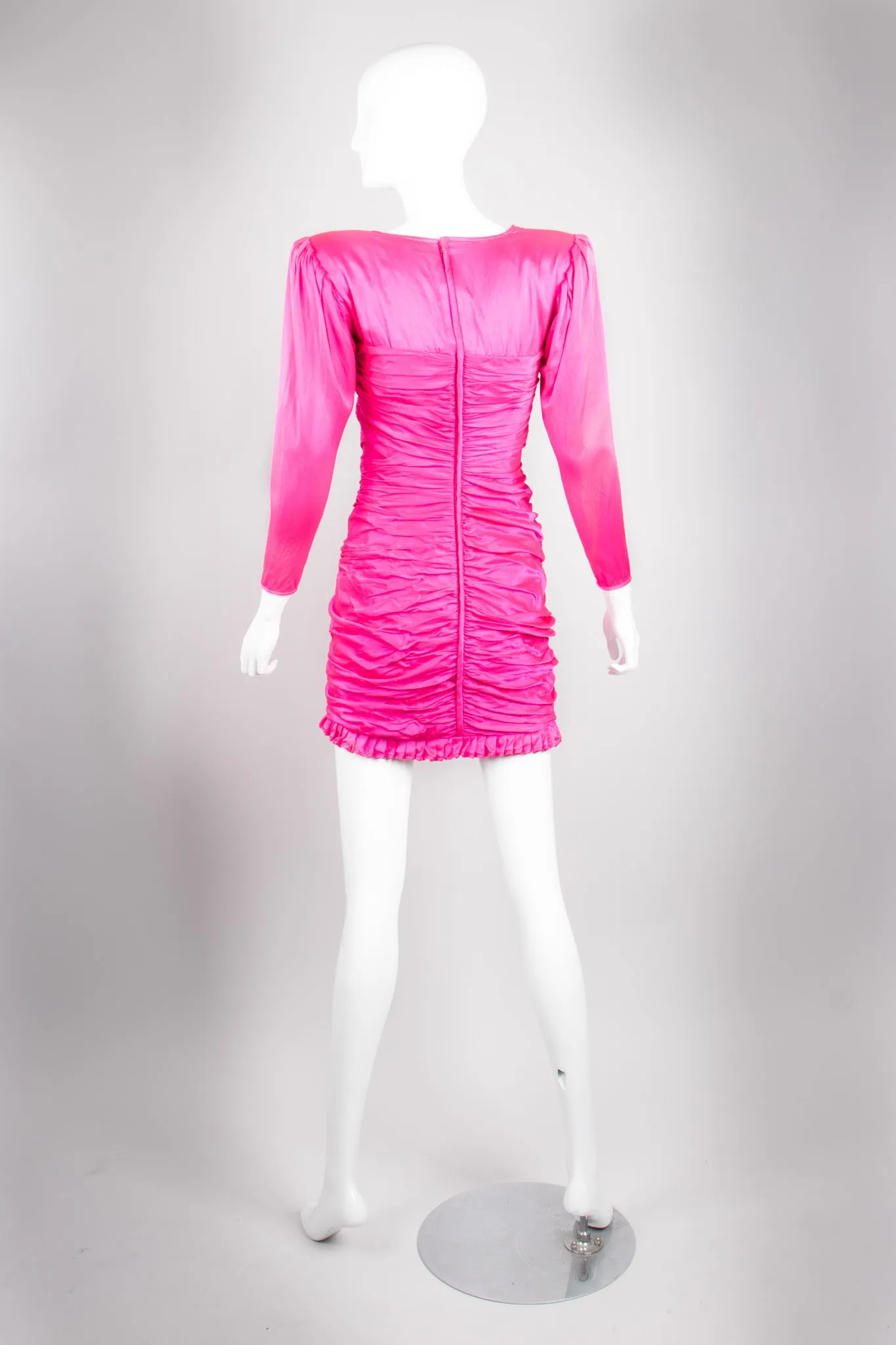 Parallèle Gathered Mini Dress