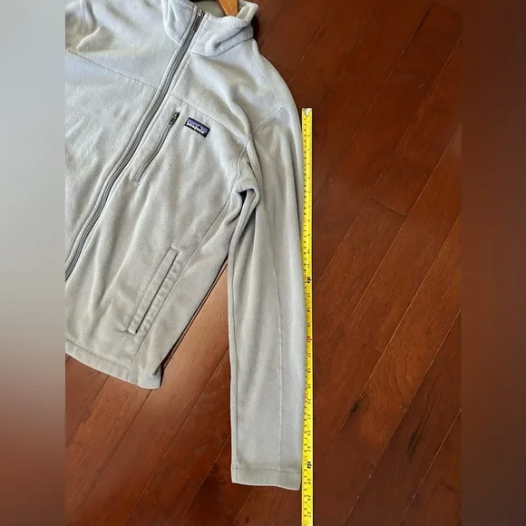 Patagonia Full Zip Fleece Jacket University of Penn Wharton School gray size S