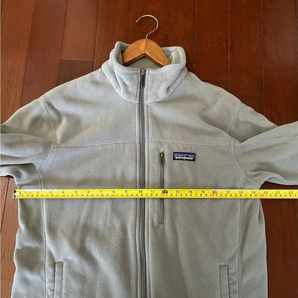Patagonia Full Zip Fleece Jacket University of Penn Wharton School gray size S