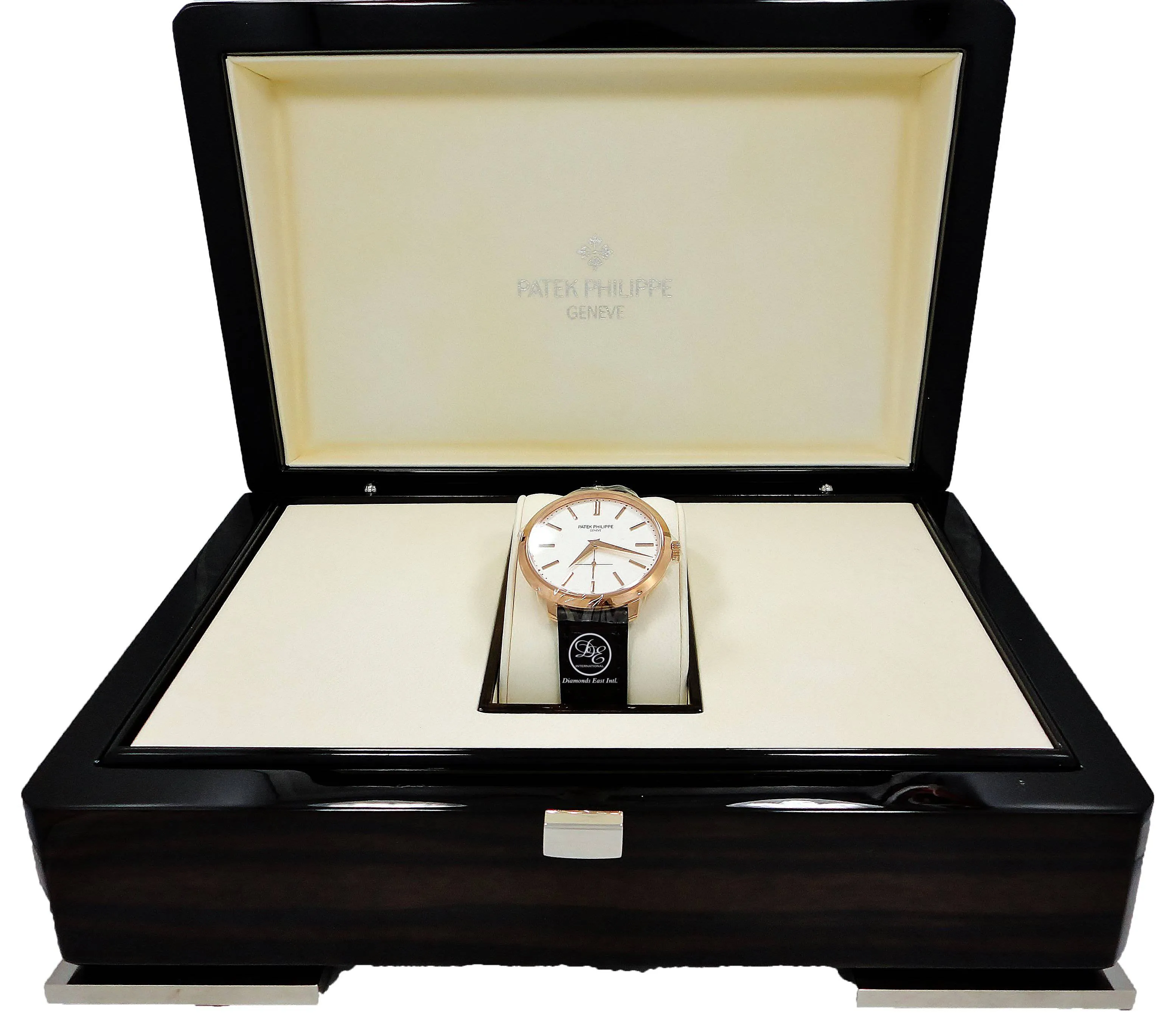 Patek Philippe Calatrava 5123R-001 18K Rose Gold Watch Box Papers Mint Condition