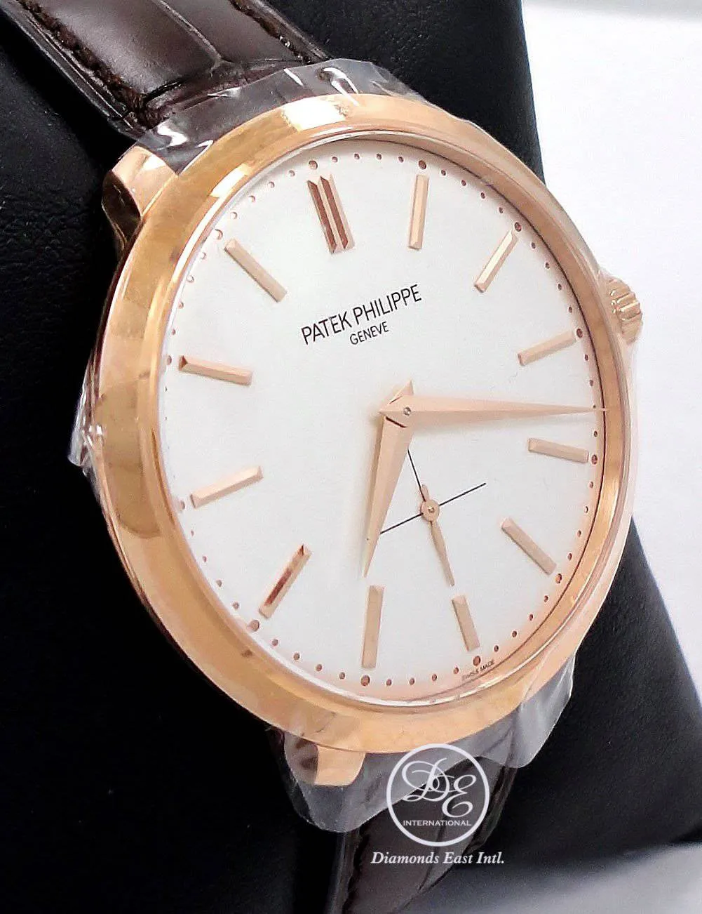 Patek Philippe Calatrava 5123R-001 18K Rose Gold Watch Box Papers Mint Condition