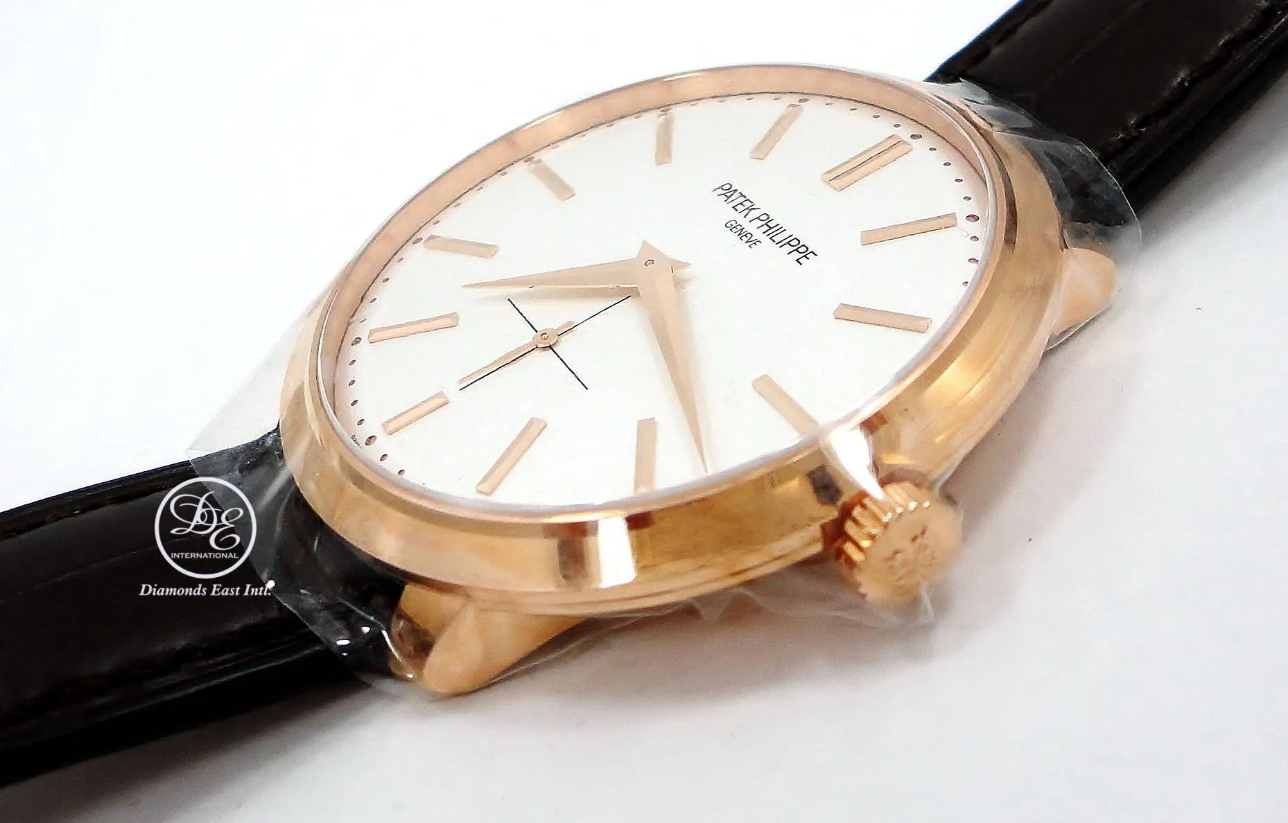 Patek Philippe Calatrava 5123R-001 18K Rose Gold Watch Box Papers Mint Condition